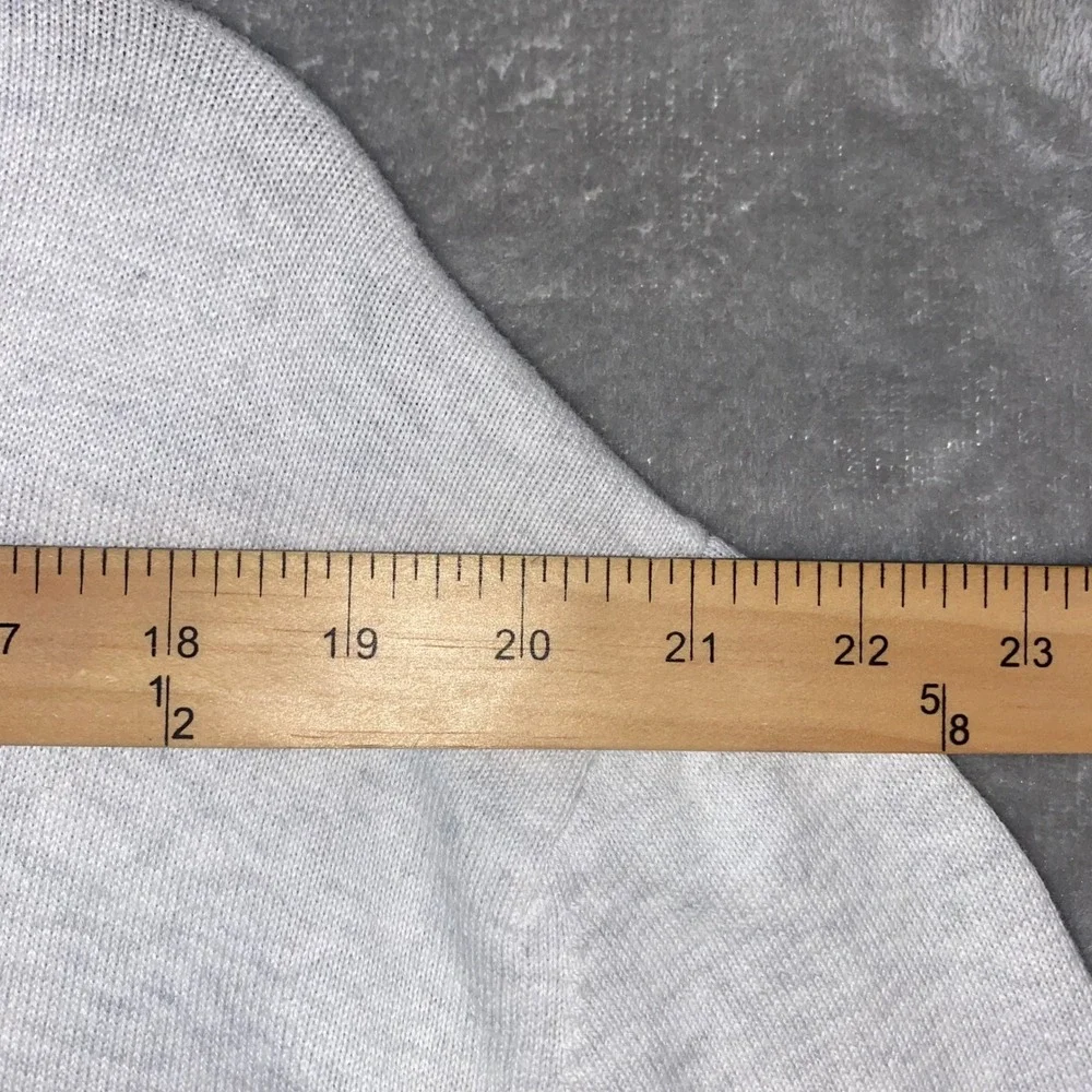 GAP Men's‎ XXL Grey Striped V Neck Sweater Long Sleeve Cotton Blend